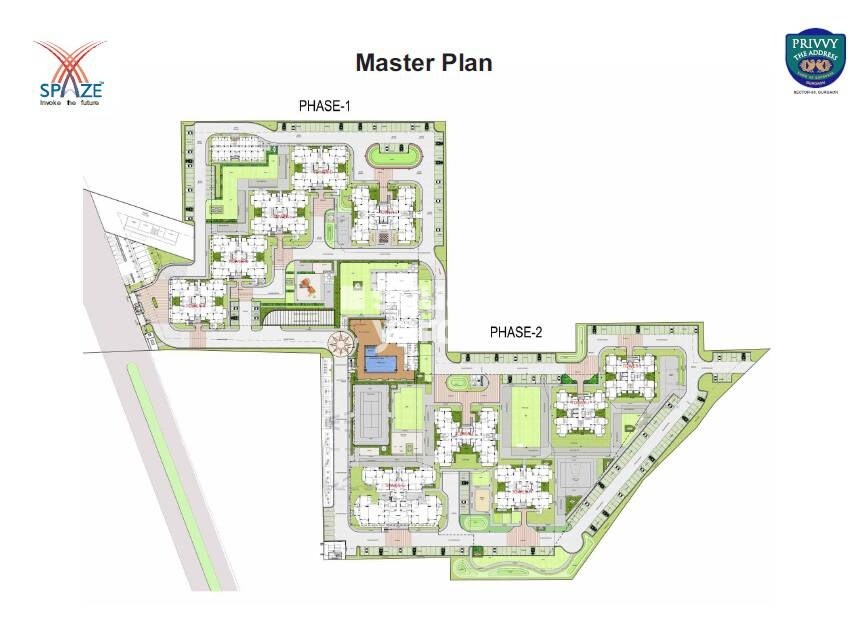 Spaze Privvy The Address Master Plan 1