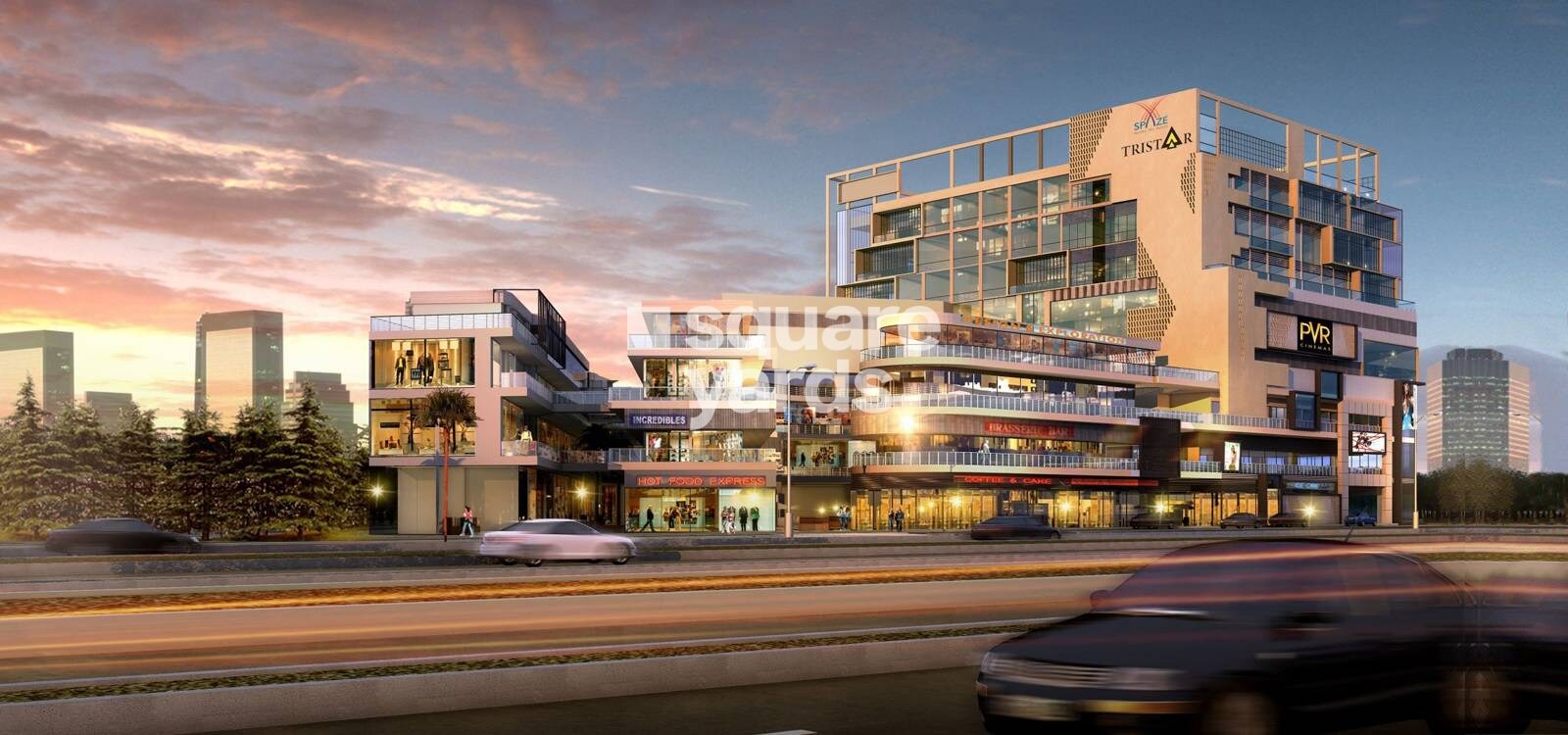 Spaze Tristaar Tower View 2