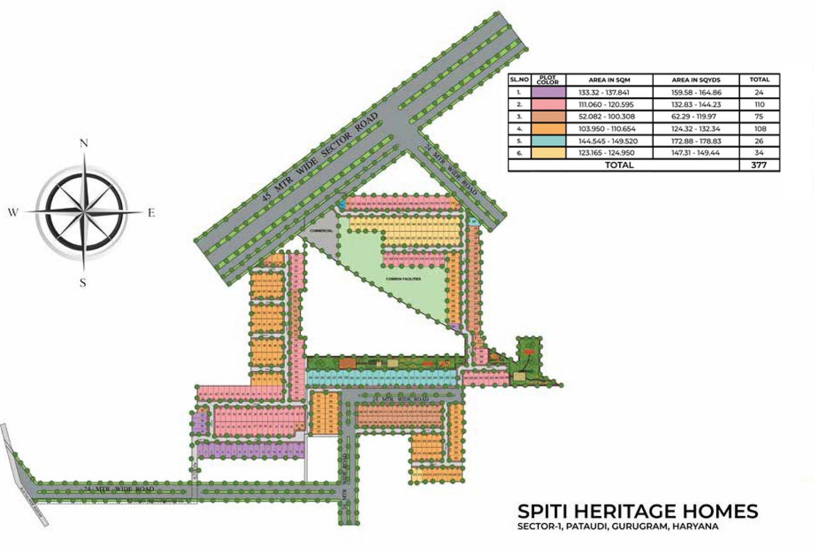 Spiti Heritage Homes Master Plan Image