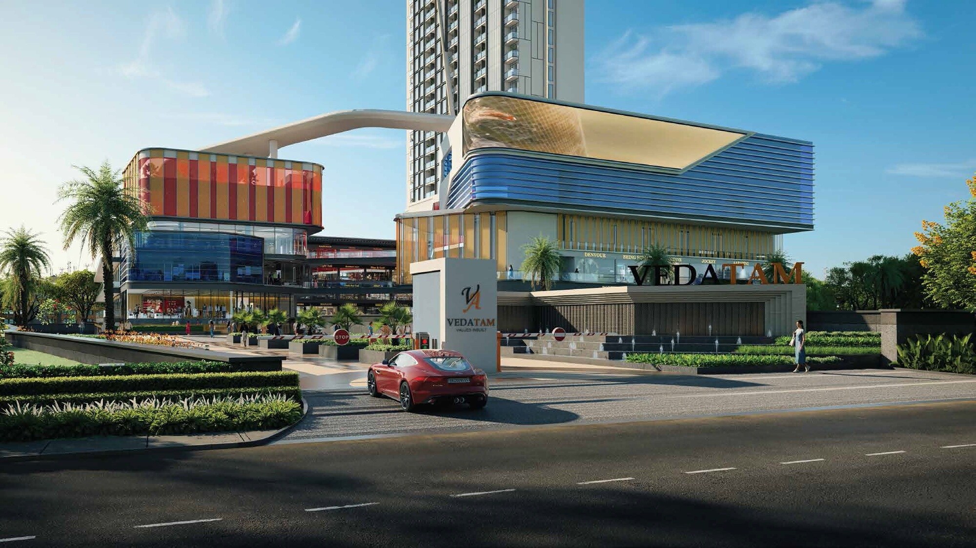 SPJ Vedatam Entrance View