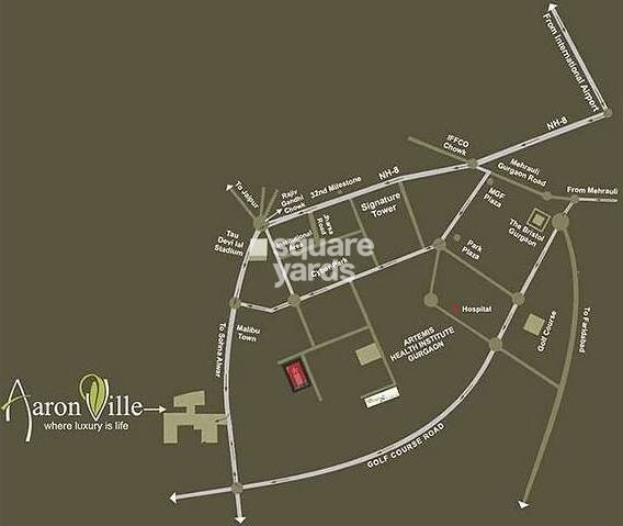 SS Aaron Ville Location Image