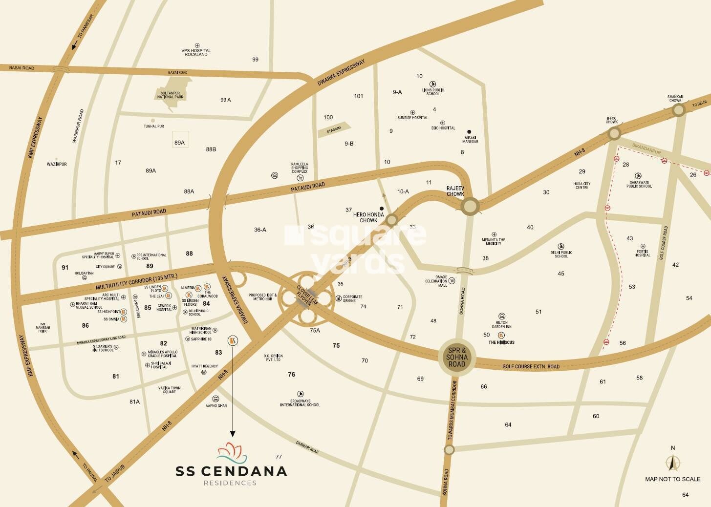 SS Cendana Location Image