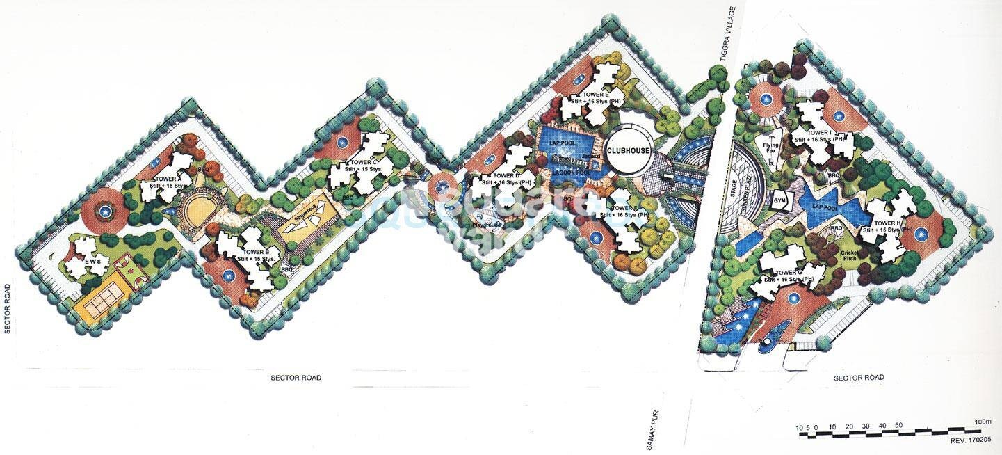 SS Delight and Splendours Master Plan 1