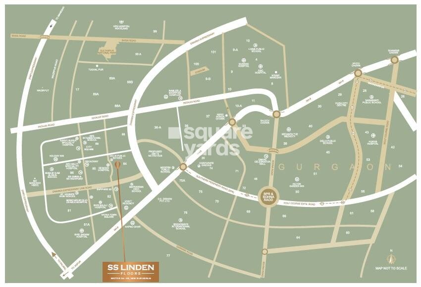 SS Linden Location Image