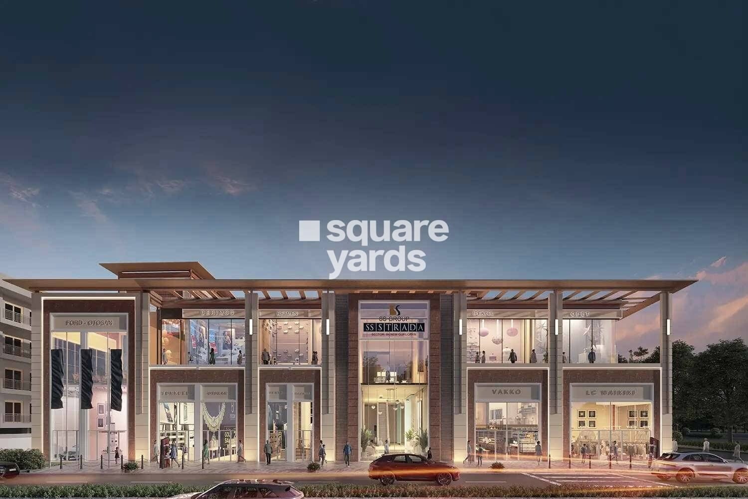 SS Strada Tower View