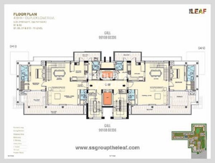 SS The Leaf Floor Plans 4