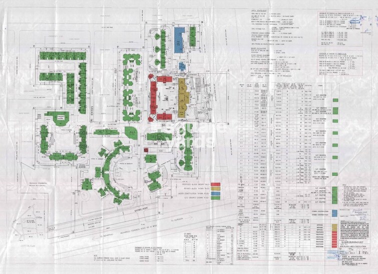 Suncity Essel Tower Master Plan Image