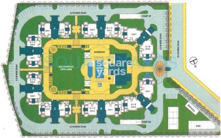 Suncity Heights Master Plan Image