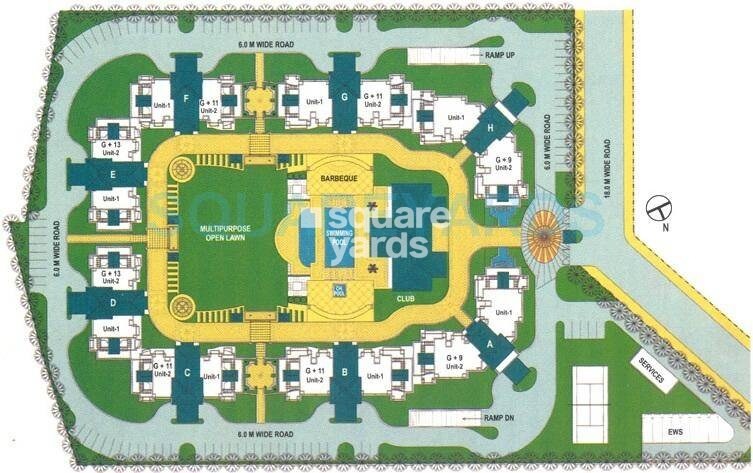 Suncity Heights Master Plan Image
