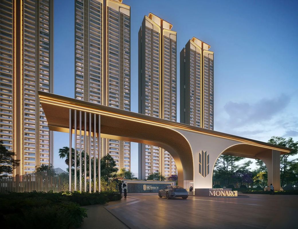 Suncity Monarch Residences Entrance View