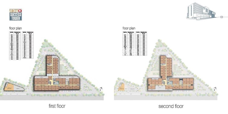 Suncity Success Tower Floor Plans 1