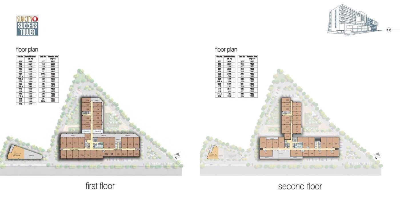 Suncity Success Tower Floor Plans 1