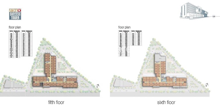 Suncity Success Tower Floor Plans 3