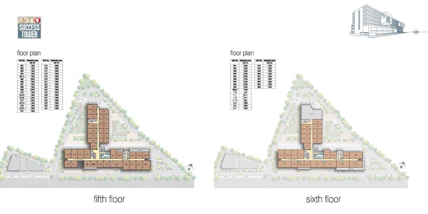 Suncity Success Tower Floor Plans 3