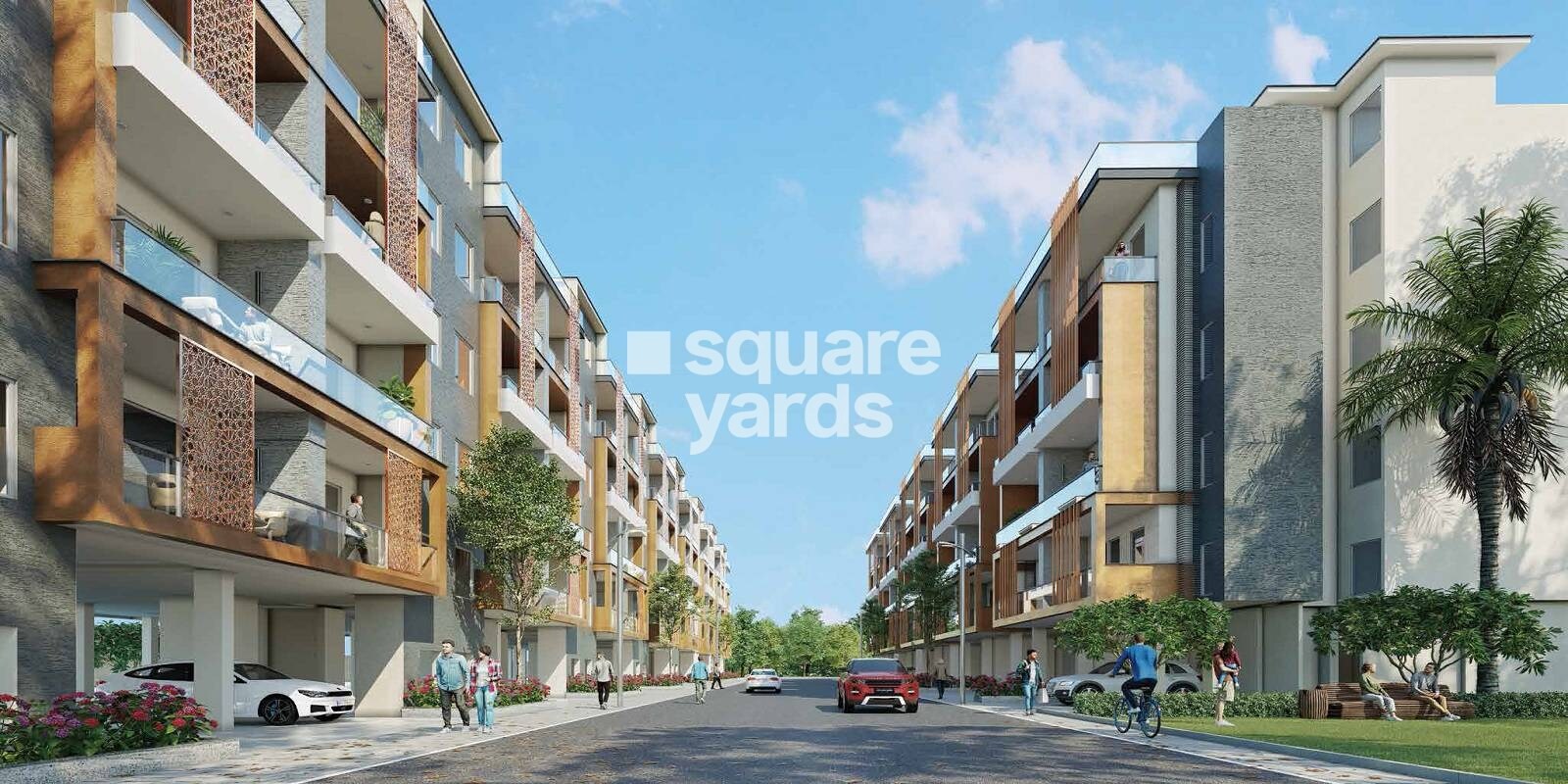 Suncity Vatsal Valley Tower View