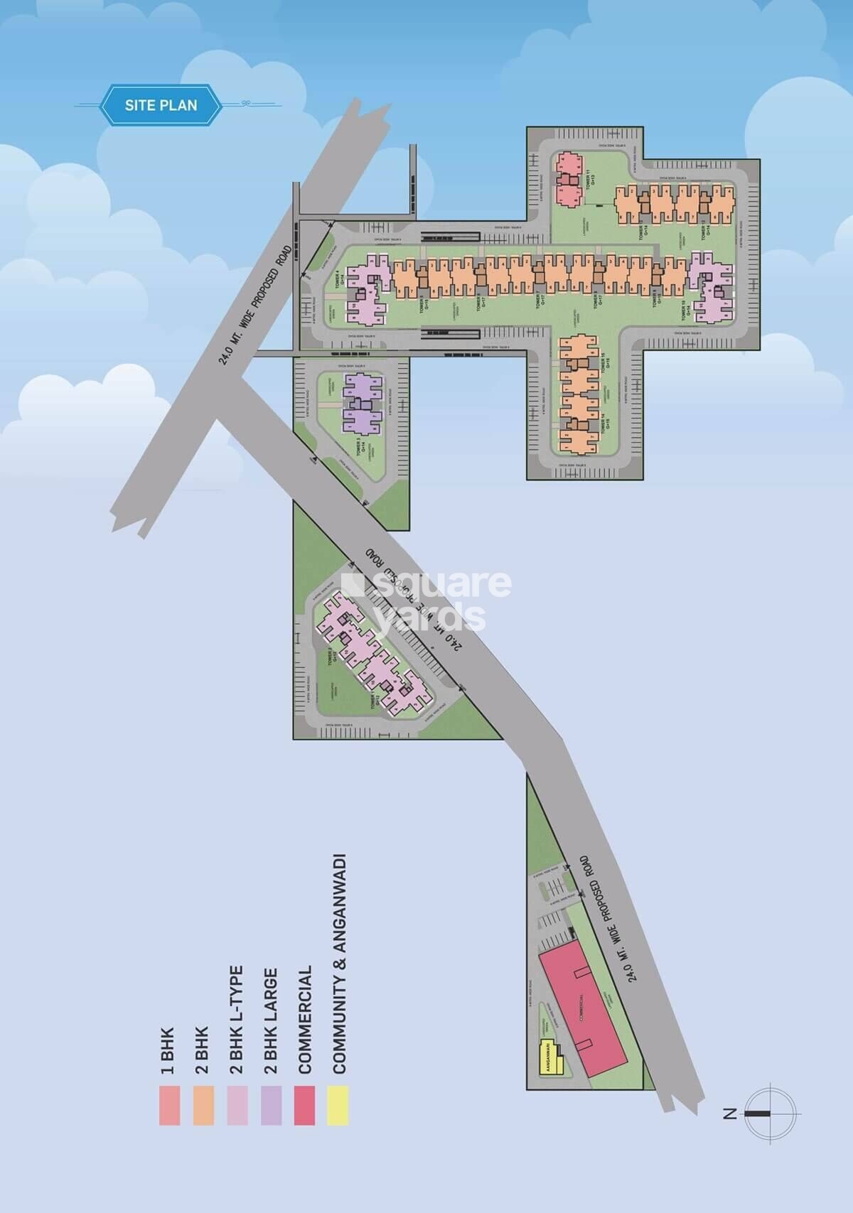 Supertech Basera Master Plan Image