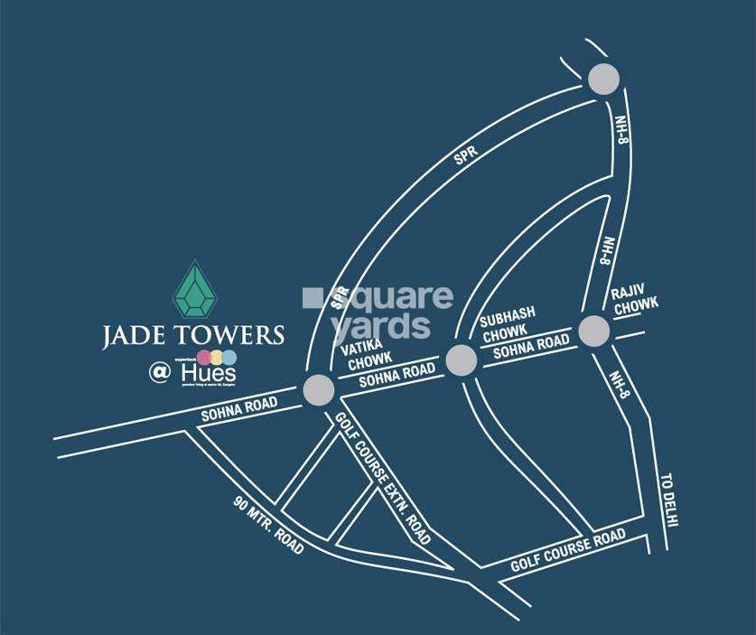 supertech jade towers location image5