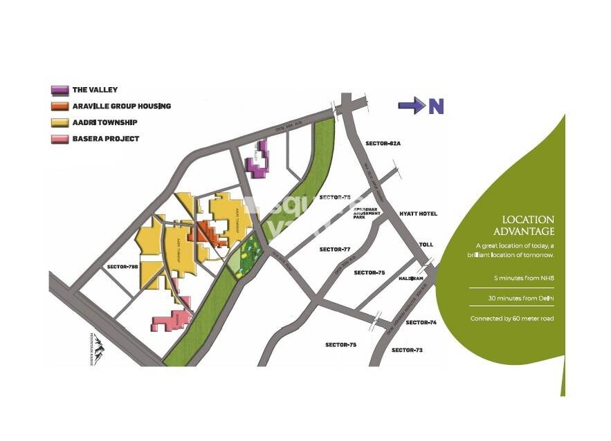 Supertech The Valley Location Image