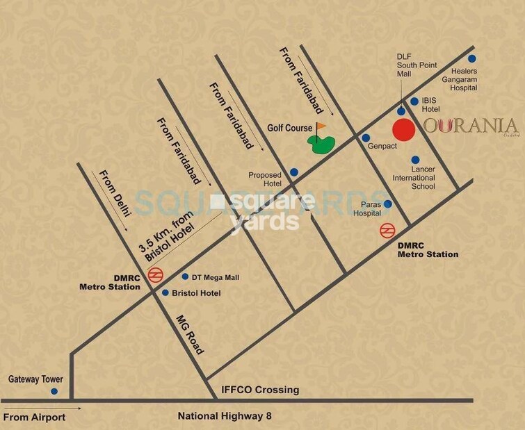 TDI Ourania Location Image