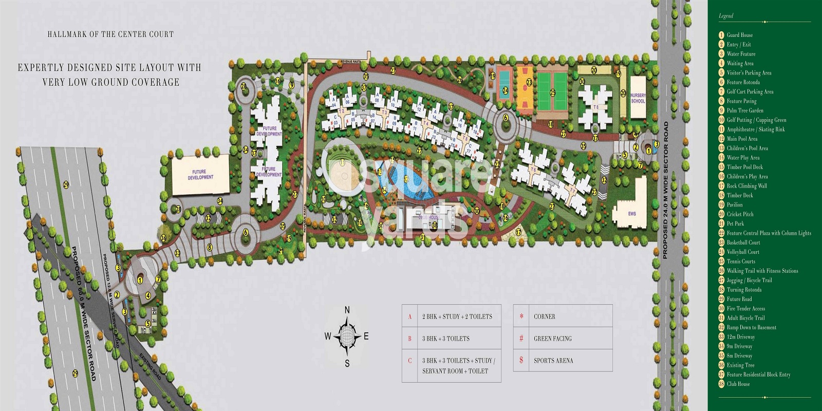 The Center Court Prime Master Plan Image