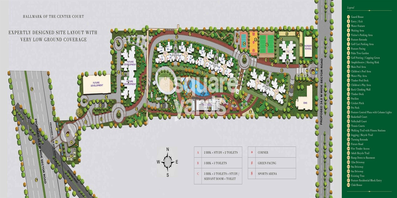 The Center Court Sports Residences Master Plan Image