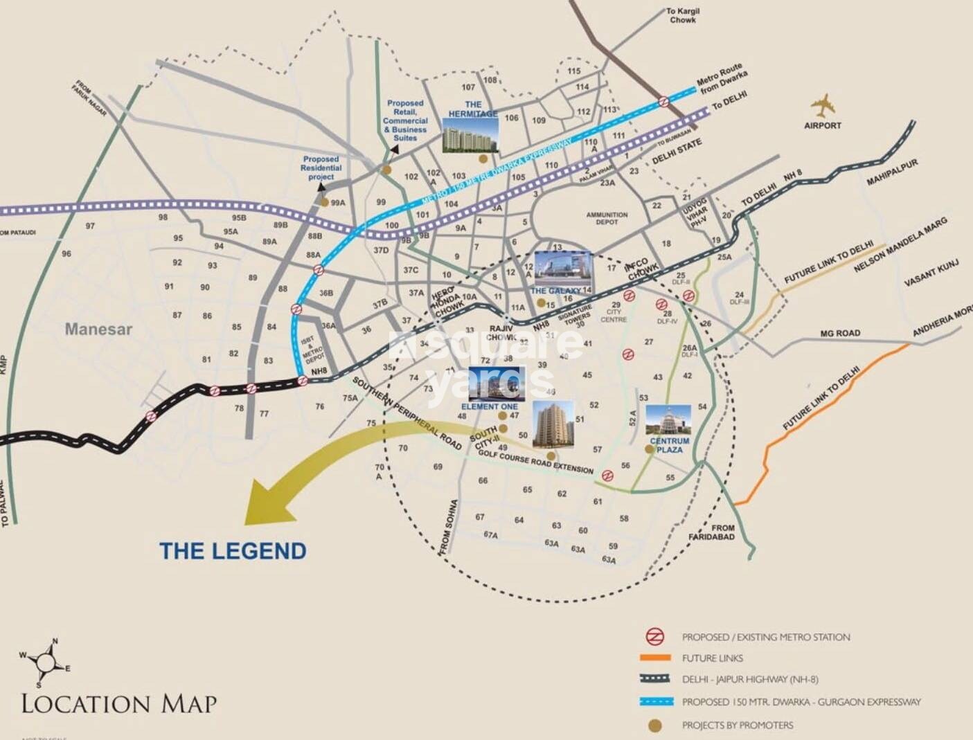 The Legend One Location Image