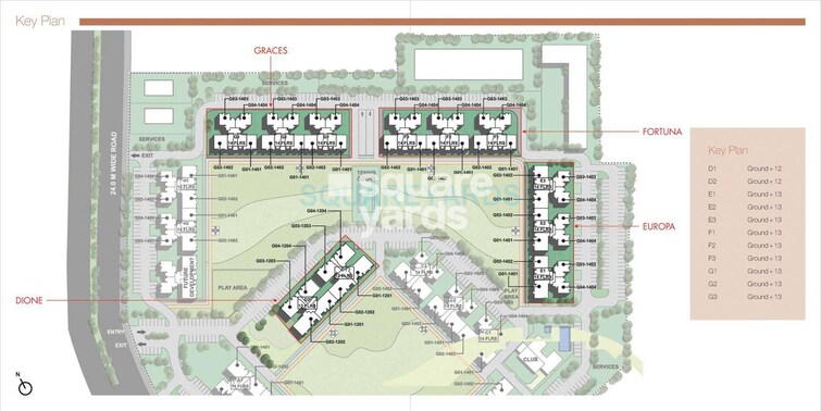 Unitech Uniworld Resorts-The Residences Master Plan Image 1