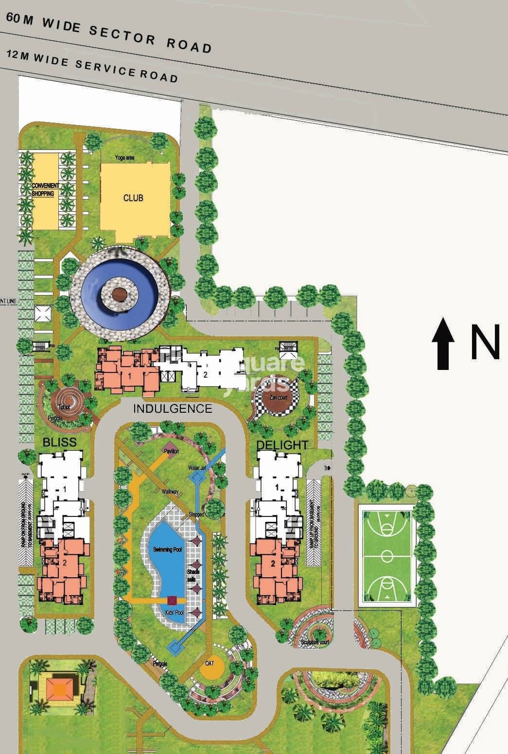 Today Royal Elegancia Master Plan Image