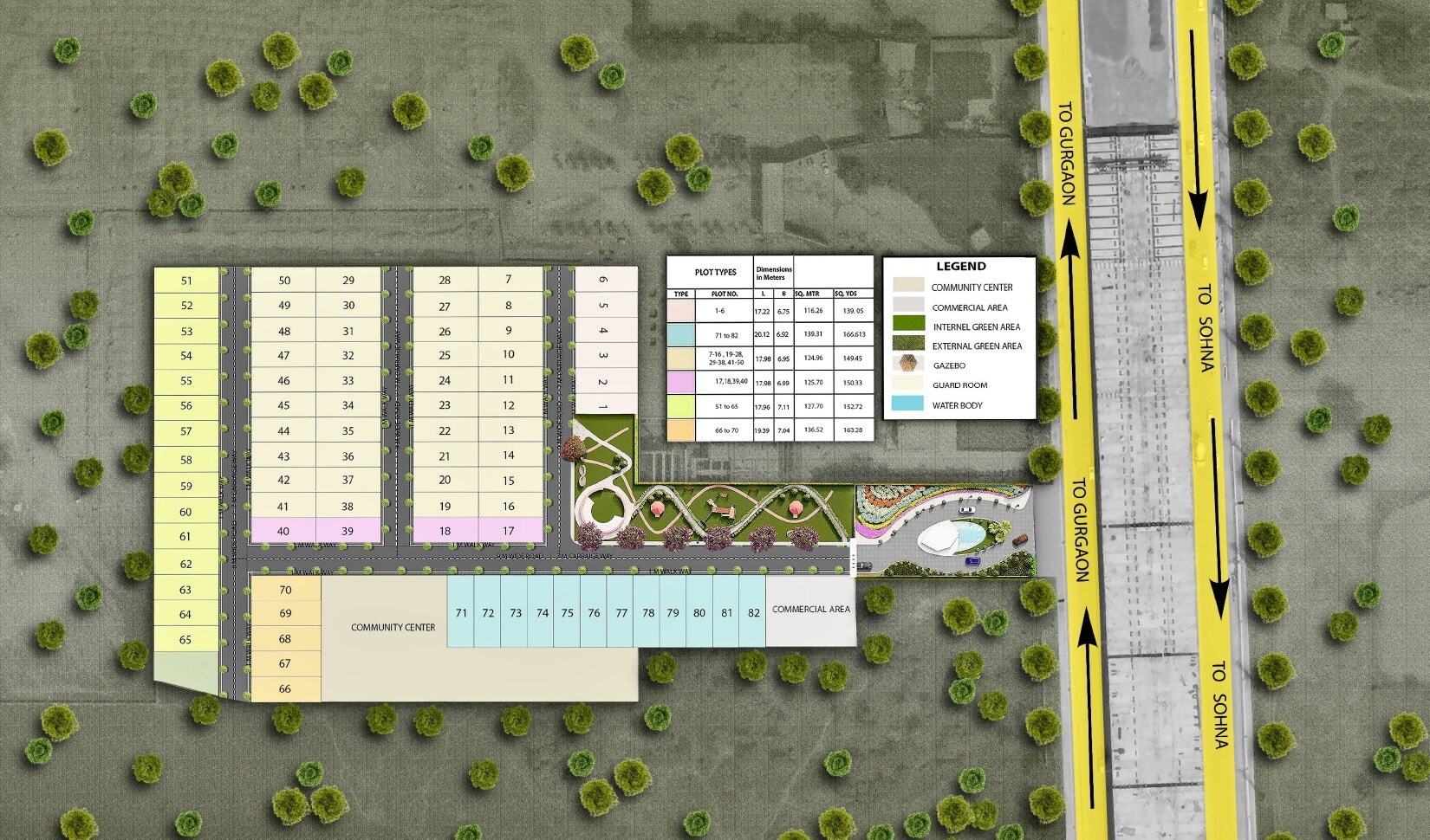 Trehan Luxury Floors Master Plan Image