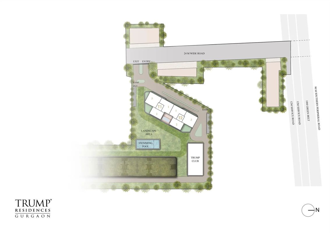 Representative image as actual visual unavailable for Trump Residences