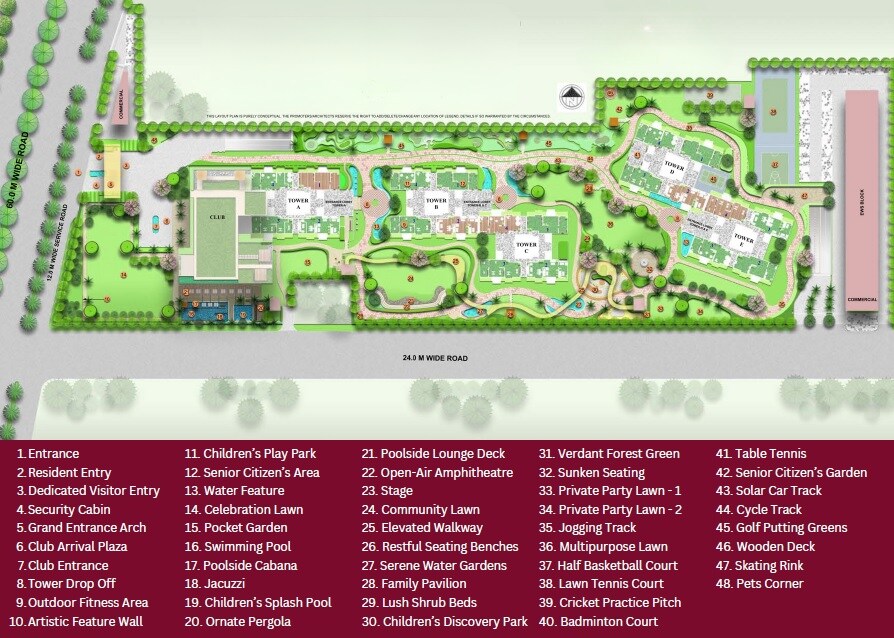 Tulip Crimson Master Plan 1