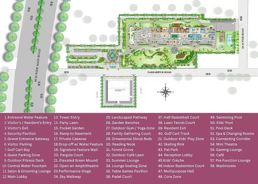 Tulip Melrose Master Plan 1