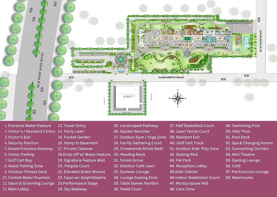 Tulip Melrose Master Plan Image