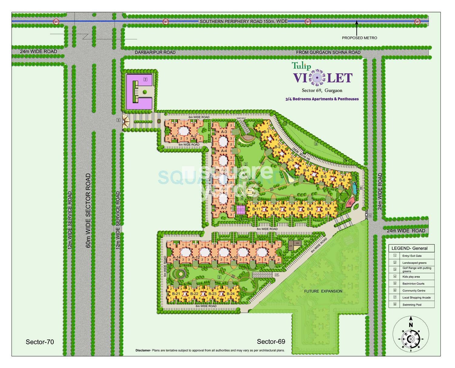 Tulip Violet Master Plan 1