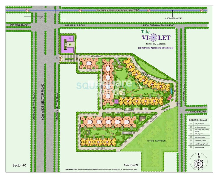 Tulip Violet Master Plan Image