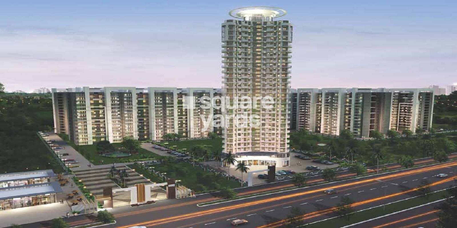 Tulip Violet Tower View 3