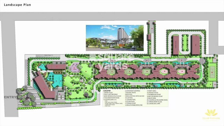 Tulip Yellow Master Plan Image