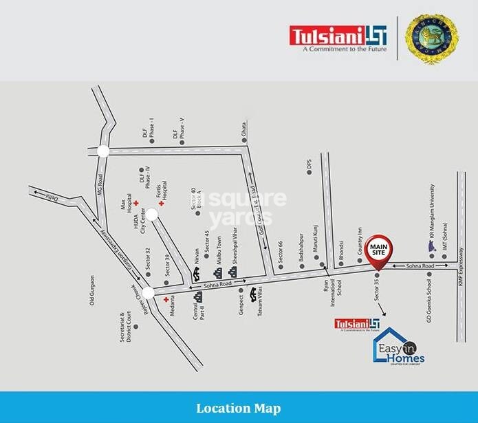 Tulsiani Easy In Homes Location Image