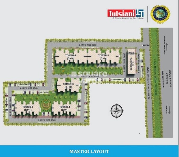 Tulsiani Easy In Homes Master Plan Image