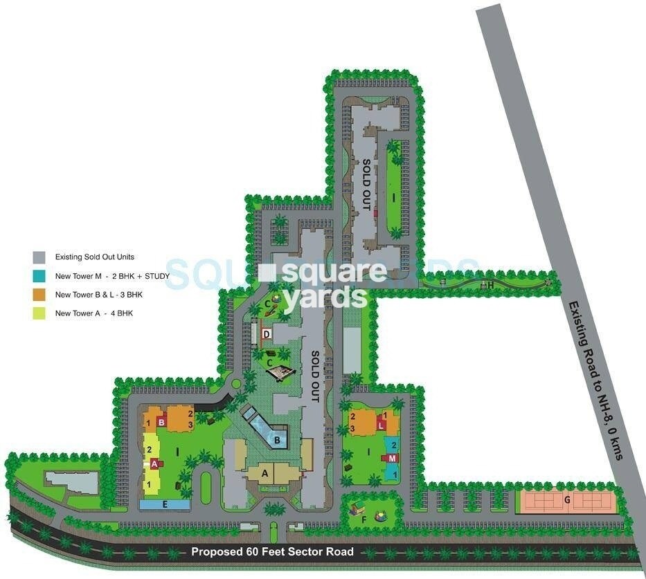 Umang Monsoon Breeze Master Plan Image
