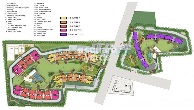 Umang Winter Hills Master Plan Image