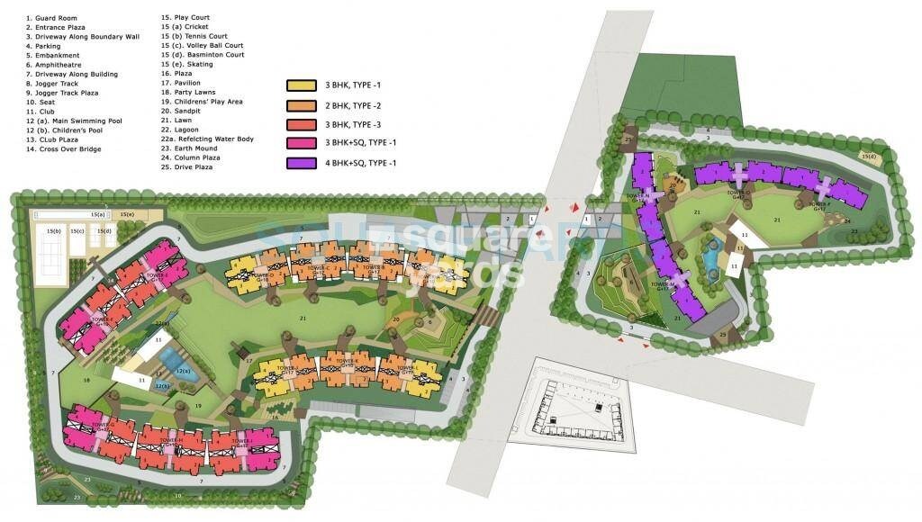 Umang Winter Hills Master Plan Image