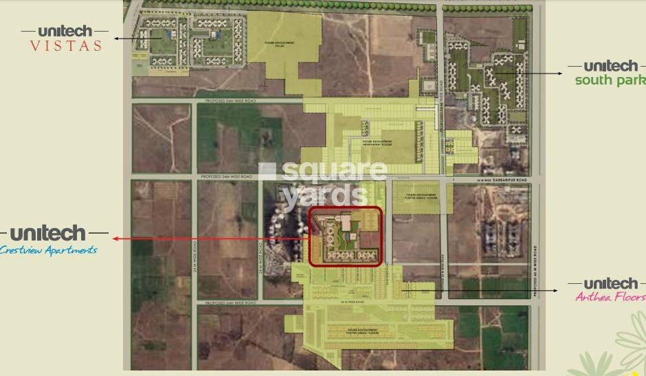 Unitech Crestview Apartments Master Plan 1