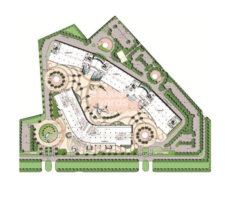 Unitech Cyber Park Master Plan Image