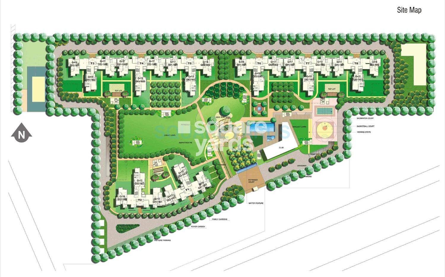 Unitech Escape Master Plan 1