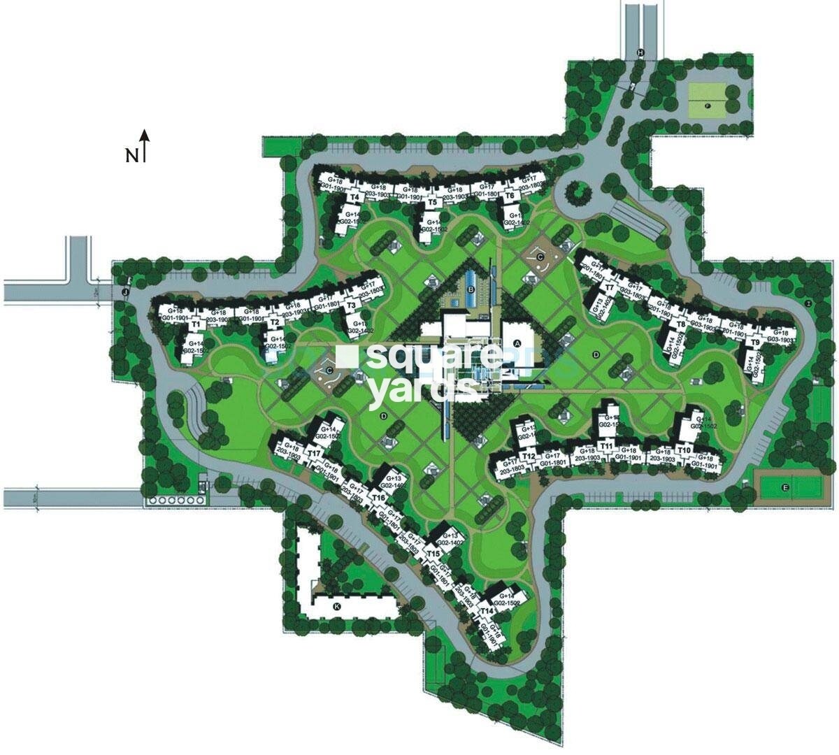 Unitech Fresco Master Plan Image
