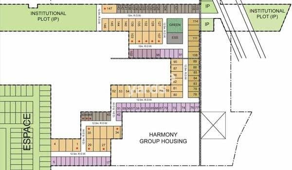 Unitech Nirvana Country Cedar Crest Master Plan 1