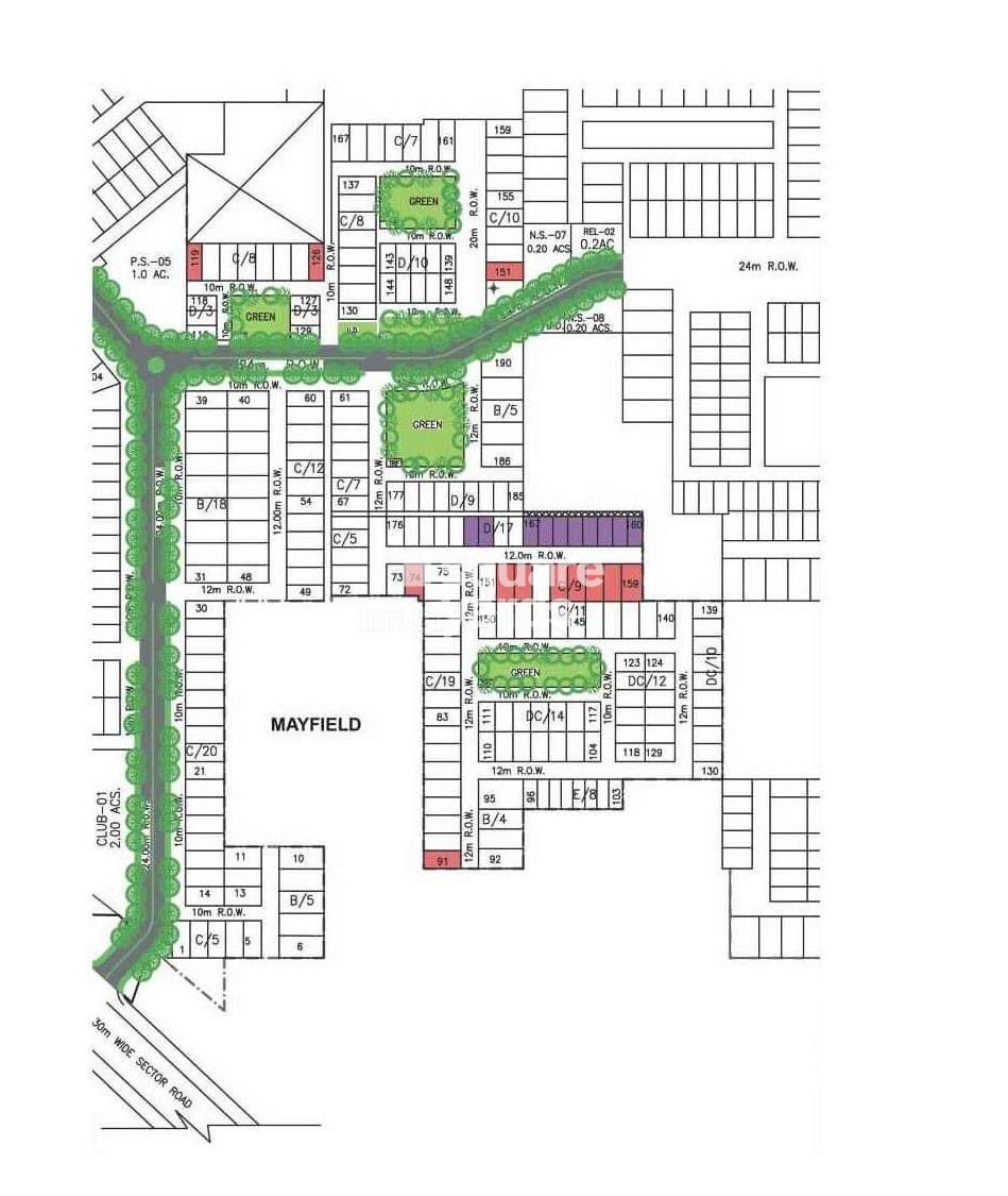 Unitech Nirvana Country Cedar Crest Master Plan 2