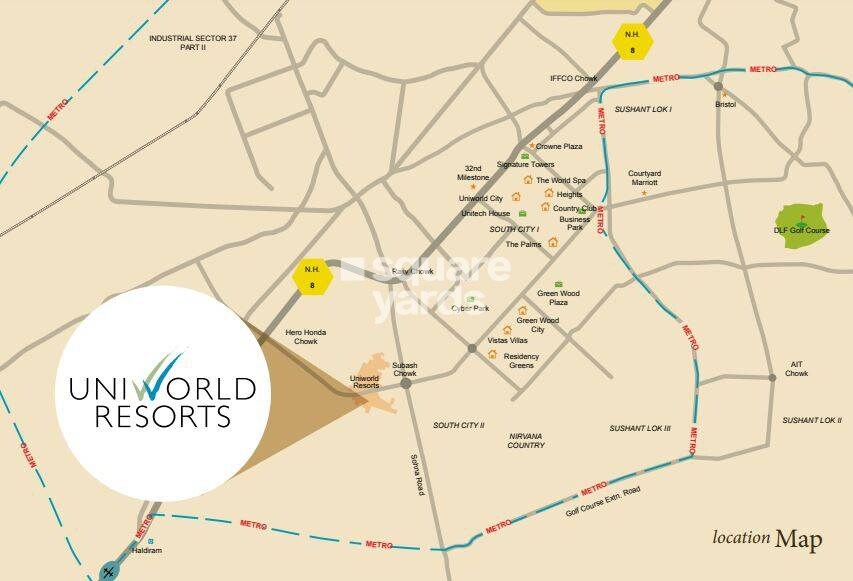 Unitech Opulence Location Image