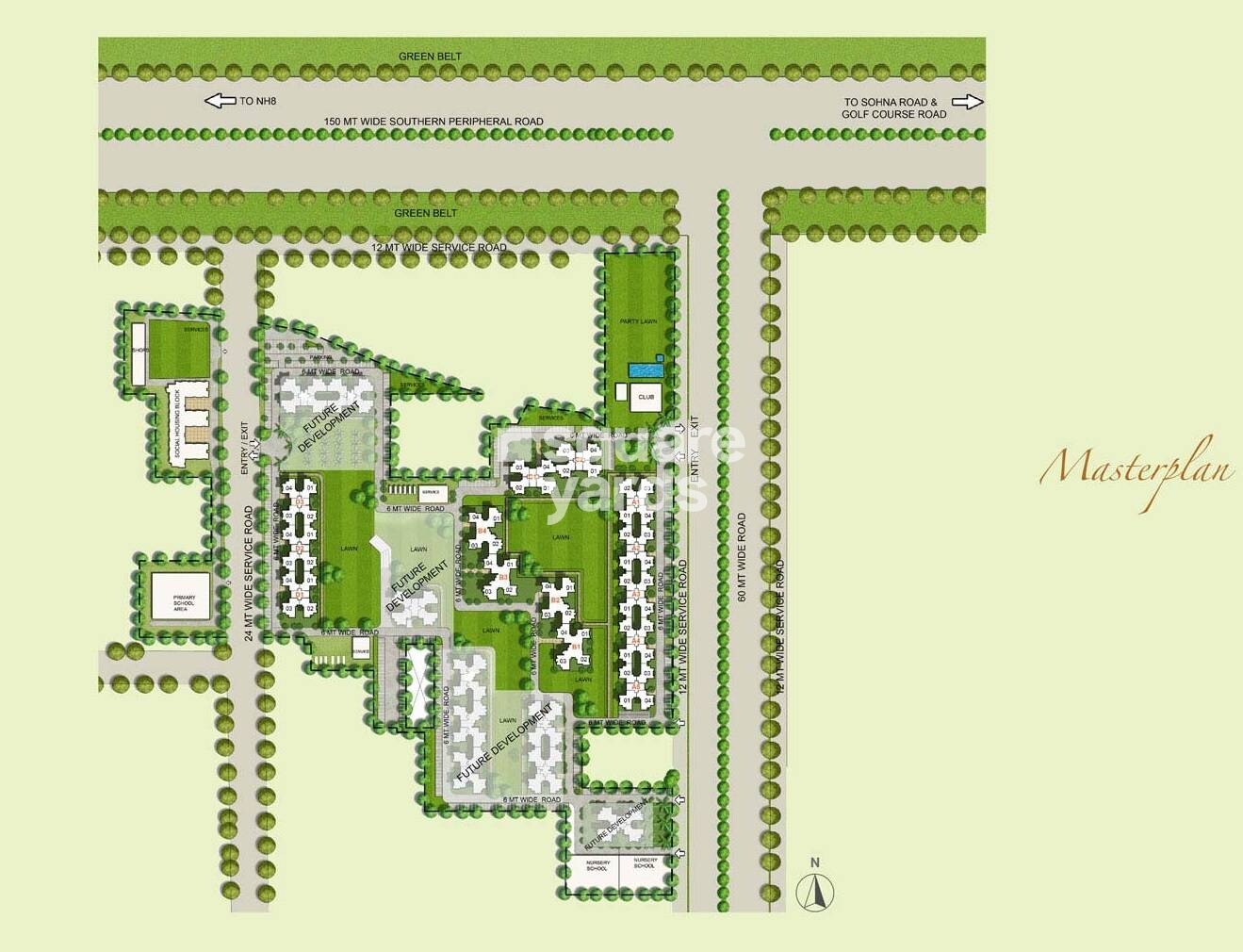 Unitech South Park Master Plan 1